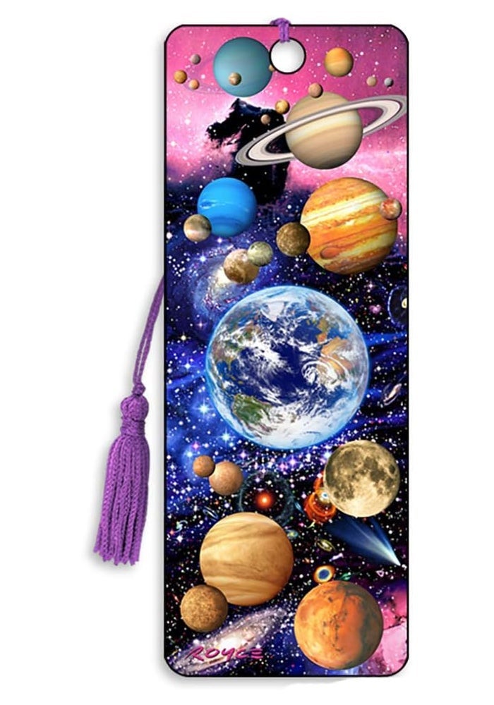 Artgame 3D Bookmark - You Are Here - Planets Design - Image 1